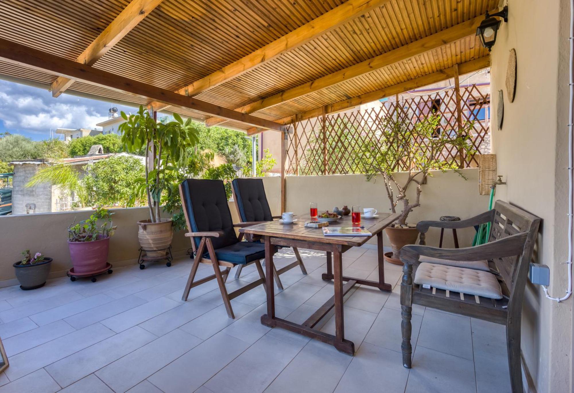 Serenity View - Traditional Village Apartment Kouses Buitenkant foto