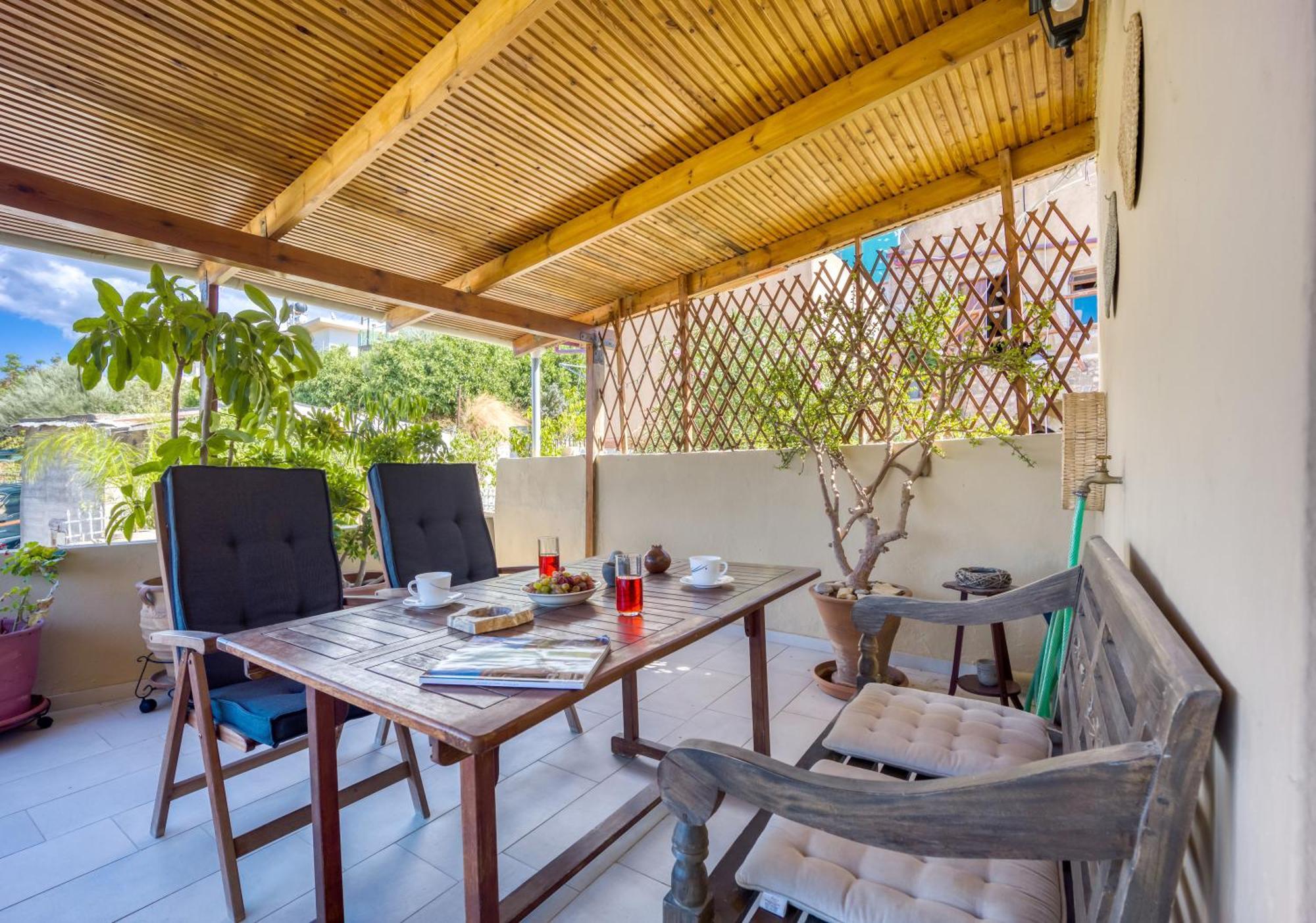 Serenity View - Traditional Village Apartment Kouses Buitenkant foto